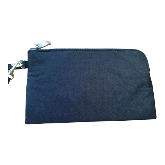 Baggallini Wristlet Black Nylon RFID Wallet Detachable Strap Zipper Closure - Picture 6 of 7